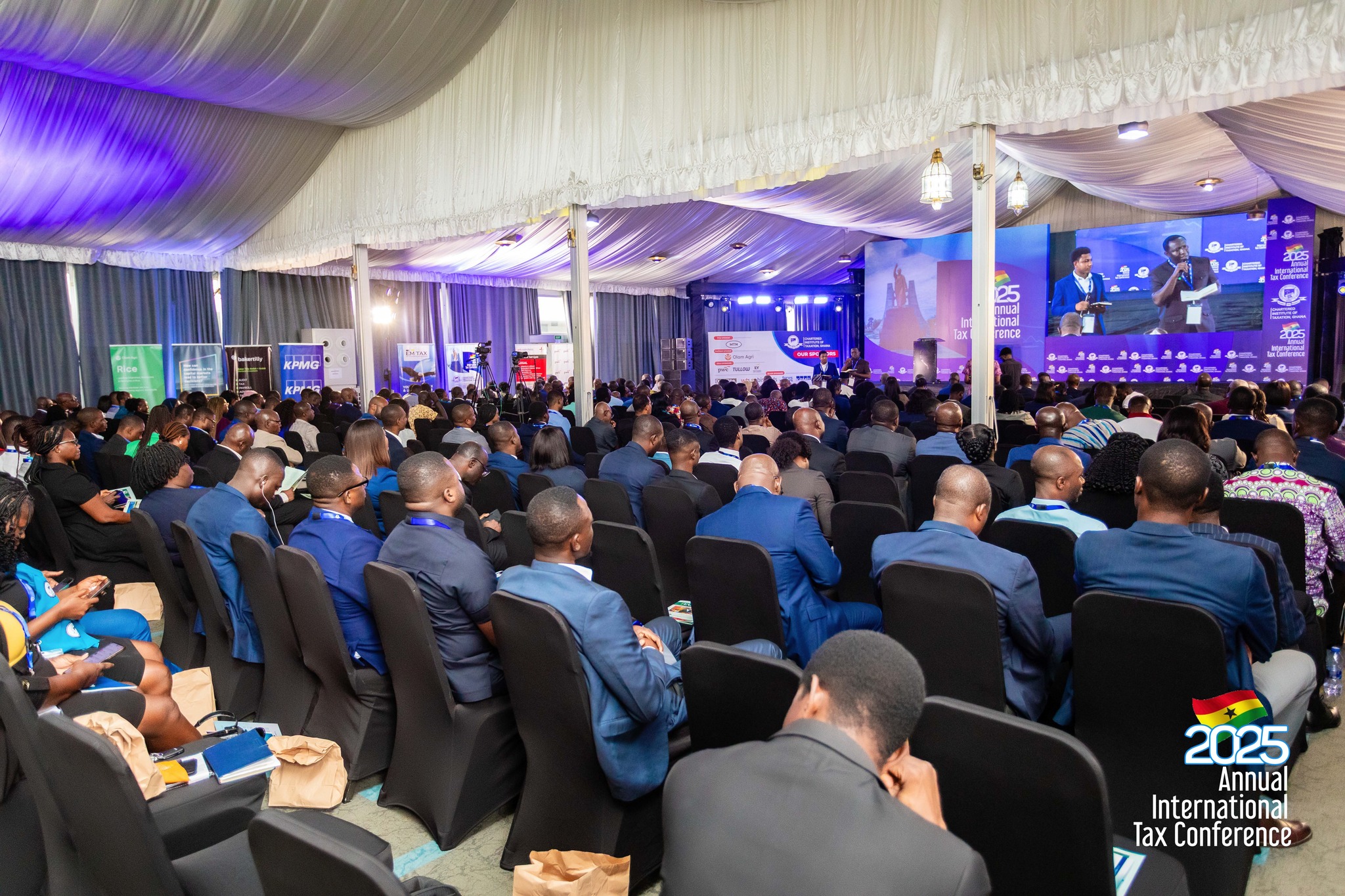 Large conference broadcast