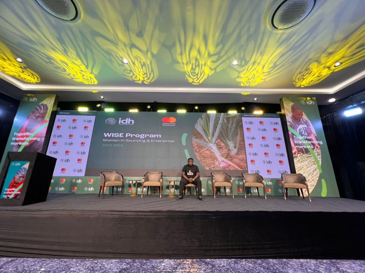 IDH WISE Program stage and LED design